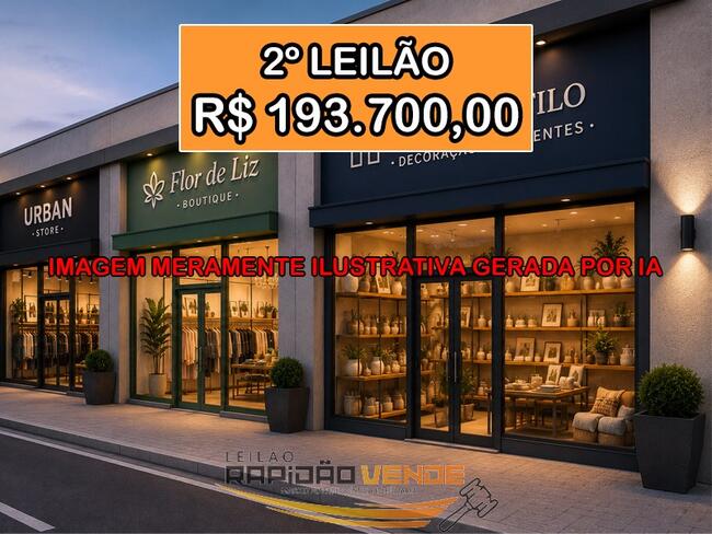 ******** LL 1923-7 ******** *** TRT-10 - BRASILIA-DF *** LOJA Nº 04 (ALUGADA) NA QD-209 SHCE/SUL EM BRASÍLIA-DF  **PAGAMENTO PARCELADO** *R$193.700,00 NO 2º LEILÃO* COM ENTRADA DE 25% SENDO R$48.425,00 + 06 PARCELAS MENSAIS DE R$ 24.212,50