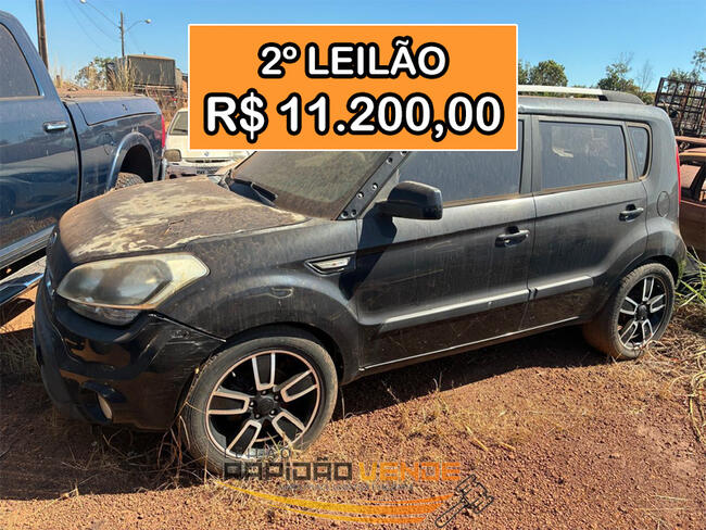 ******* LEILÃO 19109 ******* 4º VARA CRIMINAL E DA JUSTIÇA MILITAR  DE PALMAS. KIA SOUL 1.6 FLEX - ANO 2012 LOCALIZADA NO MUNICÍPIO DE PALMAS/TO. **PAGAMENTO PARCELADO** ENTRADA DE 25% + 16 PARCELAS MENSAIS.  **R$X.XXX.XX NO 2º LEILÃO**