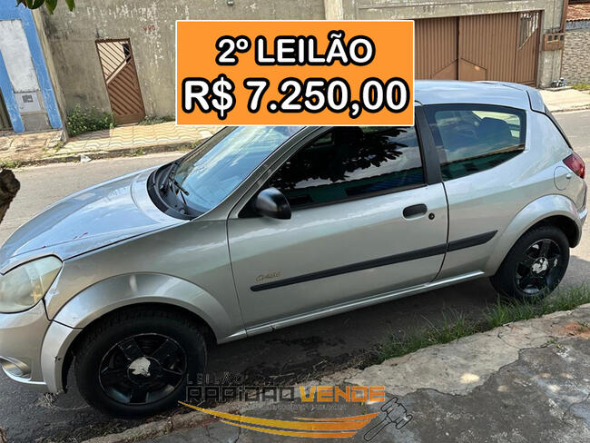 ******* LEILÃO 19118 ******* VARA DE EXECUÇÕES FISCAIS E SAUDE DE ARAGUAINA-TO. FORD KA FLEX ANO/NODELO 2008/2009 - COR PRATA. LOCALIZADO NO MUNICIPIO DE ARAGUAÍNA-TO. **PAGAMENTO PARCELADO** ENTRADA DE 25% + 10 PARCELAS MENSAIS. **7.250,00 NO 2º LEILÃO**