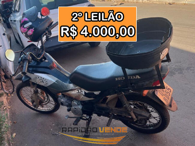 ******* LEILÃO 19129 ******* VARA DE EXECUÇÕES FISCAIS E SAÚDE DE ARAGUAÍNA-TO. HONDA POP-110i ANO 2019. LOCALIZADA NO MUNICÍPIO DE ARAGUAÍNA-TO. **PAGAMENTO PARCELADO** ENTRADA DE 25% + 03 PARCELAS MENSAIS. **4.000,00 NO 2º LEILÃO**