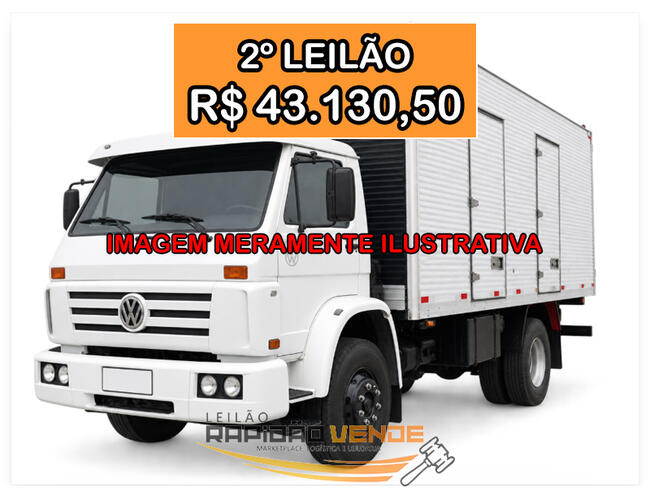 ****** LEILÃO 19130-1 ****** 1ª V. DE AUGUSTINÓPOLIS-TO. CAMINHÃO VW 13.180 ANO 2002 COR BRANCA. LOCALIZADA NO MUNICÍPIO DE AUGUSTINÓPOLIS-TO. **PAGAMENTO PARCELADO** ENTRADA DE 25% + 30 PARCELAS MENSAIS. **43.130,50 NO 2º LEILÃO**