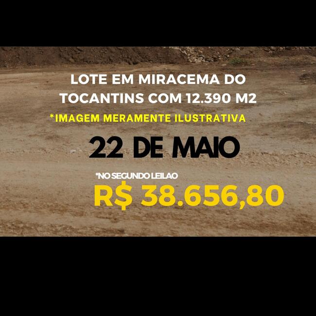 LEILÃO 1929 - 1ª VARA CÍVEL DE MIRACEMA/TO.