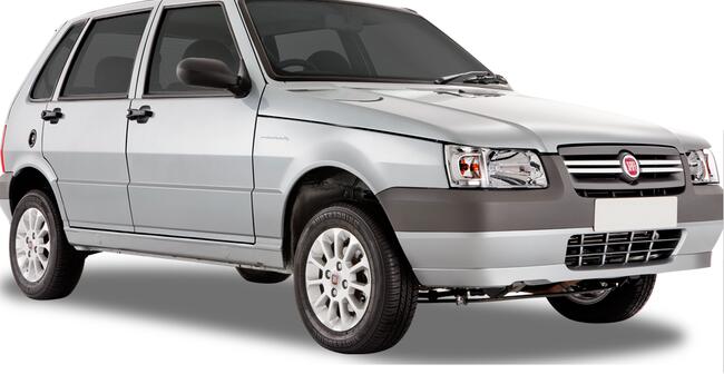 VEÍCULO FIAT UNO MILLE SMART 2001