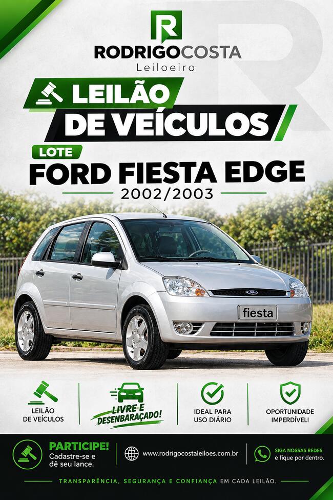 VEÍCULO FORD FIESTA EDGE 02/03