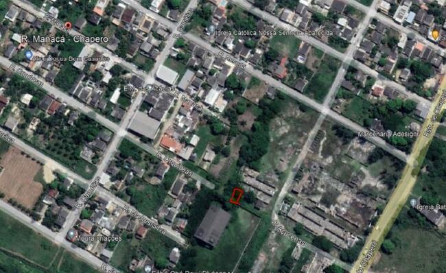 Lote Do Terreno 21 Da Quadra 132 Com 369,63m² Em Itaguaí, localizado em Itaguaí - RJ