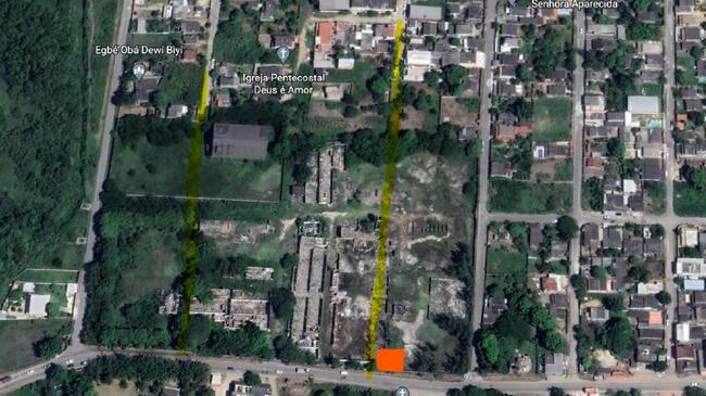Lote Do Terreno 19 Da Quadra 141 Com 474,37m² Em Itaguaí, localizado em Itaguaí - RJ