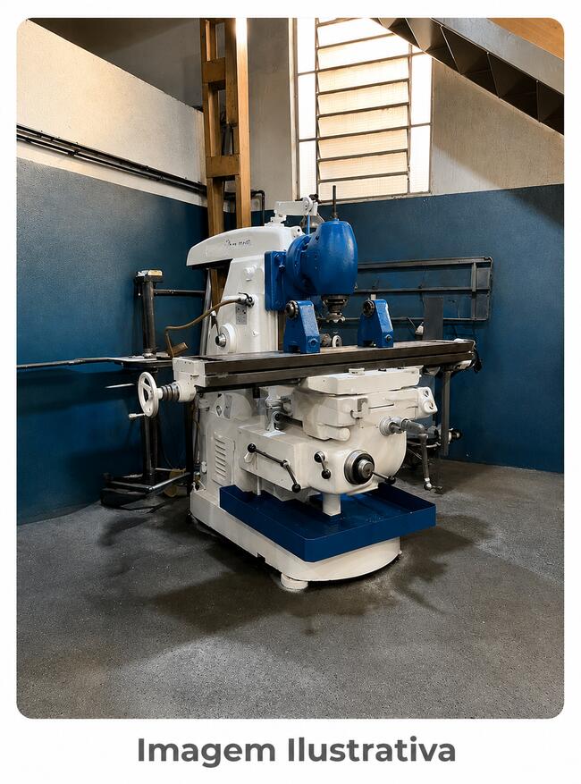 Máquina de corte para diferentes materiais metálicos, da marca Vigorelli