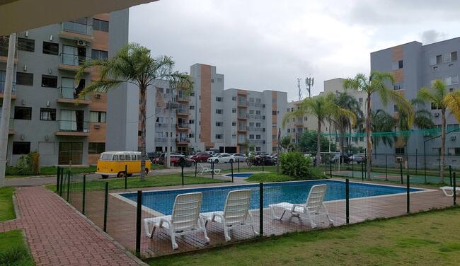 Apto com 54m² no Cond. Novo Recreio, Vargem Pequena