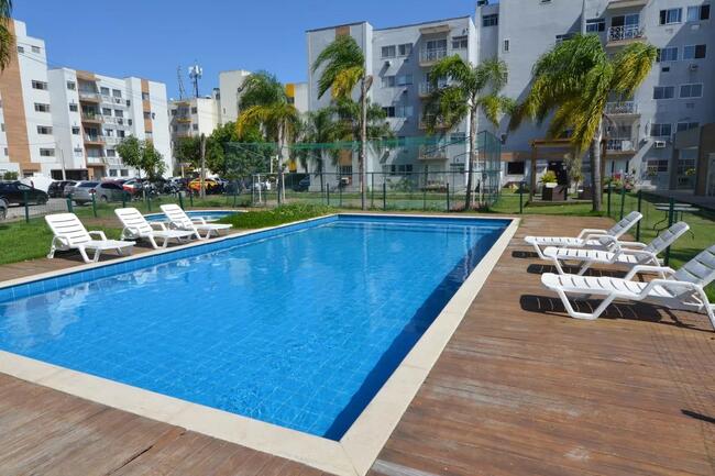 Apto com 54m² no Cond. Novo Recreio, Vargem Pequena