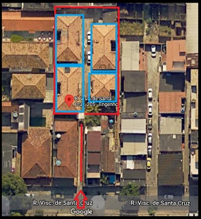 Imóvel totalizando 544m² composto por 14 aptos divididos em 4 edificações (casas), Engenho Novo