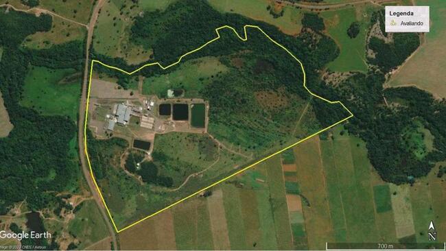 Unidade Frigorífica com área total de 100,7621 ha em Nova Xavantina/MT