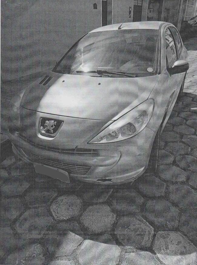 TJMG - UBA/MG - veiculo Peugeot 207, ANO 2013