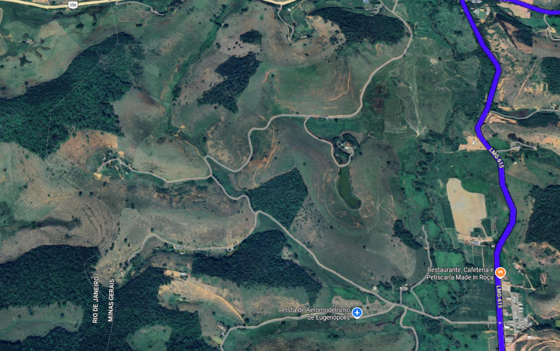 Imóvel rural c/ área de aprox. 44,0091 ha | eugenópolis/mg