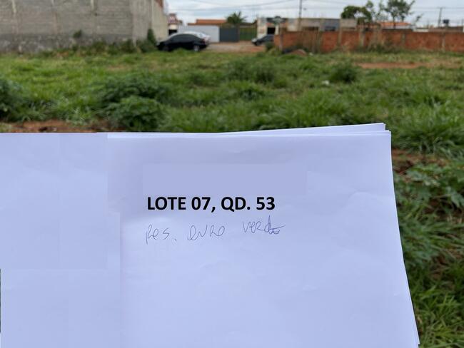 Lote N°. 07, Da Quadra 53, Ouro Verde, Área 240,00 M², Padre Bernardo - Goiás., localizado em Padre Bernardo - GO