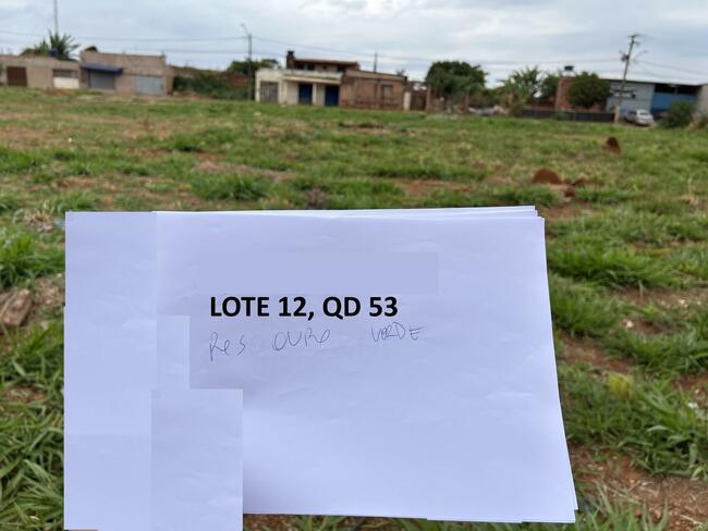Lote N°. 12, Da Quadra 53, Ouro Verde, Área 240,00 M², Padre Bernardo - Goiás., localizado em Padre Bernardo - GO