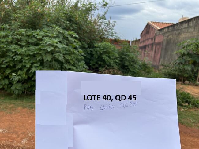 Lote N° 40, Da Quadra 45, Ouro Verde, Área 250,00 M², Padre Bernardo - Goiás., localizado em Padre Bernardo - GO