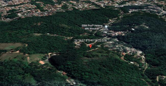Terreno Área 1.308,12 M², Blumenau/sc, localizado em Blumenau - SC, bairro Bairro da Velha