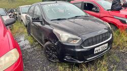 Foto de Marca: FORD / Modelo: KA SE 1.0 HA / Placa: PVY3D34 / Ano Fabricação: 2015 / Ano modelo: 2015 / Cor: PRETA / Combustível: ALCOOL/GASOLINA