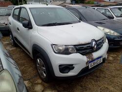 Foto de Marca: RENAULT / Modelo: KWID ZEN 10MT / Placa: QJB6E13 / Ano Fabricação: 2018 / Ano modelo: 2018 / Cor: BRANCA / Combustível: ALCOOL/GASOLINA