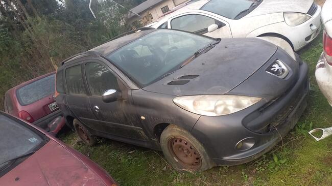 SUCATA PEUGEOT/207 SW, 2009/2010, COR CINZA