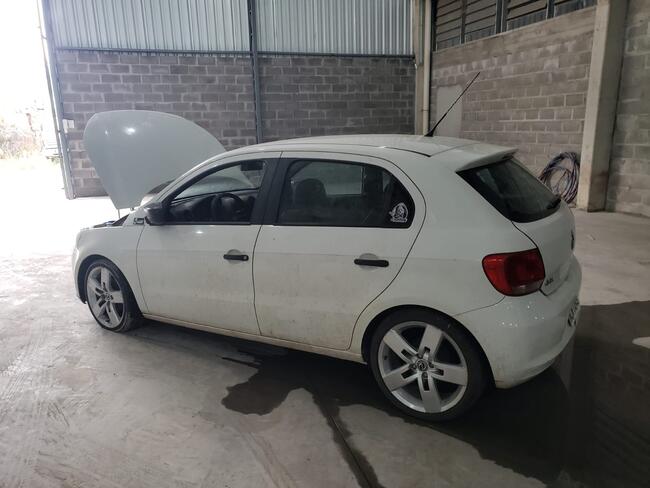 VW/NOVO GOL 1.6, 2013/2014, COR BRANCA, ALCOOL/GASOLINA