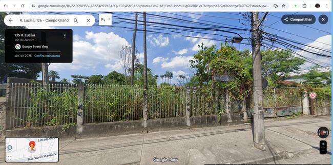 Terreno em campo Grande/RJ