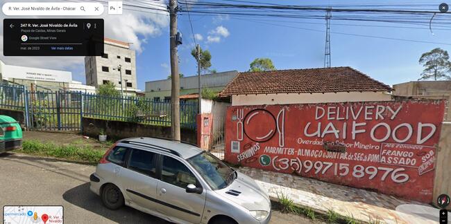 POÇOS DE CALDAS / MG - 2 LOTES DE TERRENOS COM AREAS DE 330,81M² E 418,04M² E SUAS BENFEITORIAS.