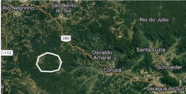 1.814,25 Ha Bruacas, Corupá-jaraguá Do Sul/sc, localizado em Corupá - SC
