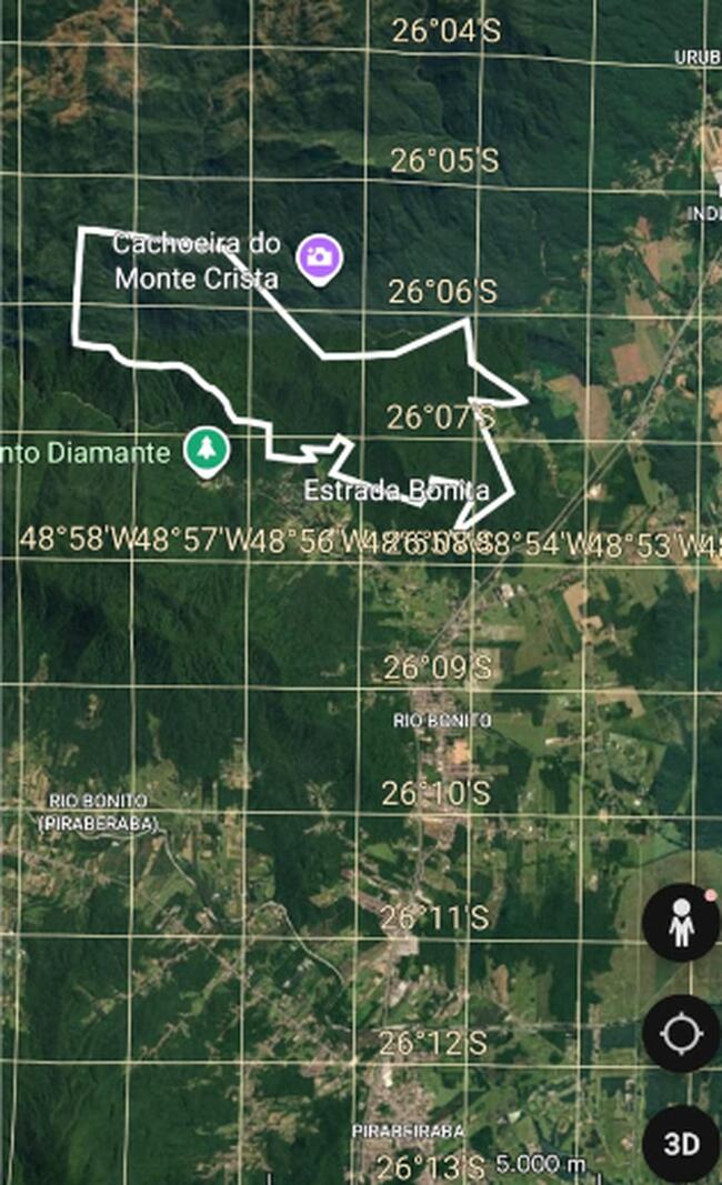 1.231 Ha Rio Turvo Rural, Garuva/sc, localizado em Garuva - SC