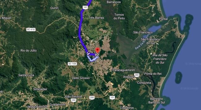 461,50 Ha Tasa Ii, Joinville/sc, localizado em Joinville - SC