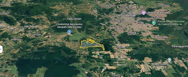 461,50 Ha Tasa Ii, Joinville/sc, localizado em Joinville - SC