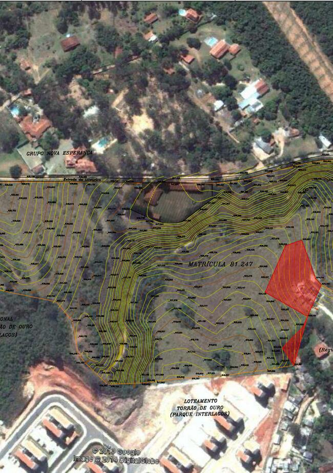 Área Rural - 12,07.50 Hectares ( 120.750 M²) – Jardim Pernambucana - São José Dos Campos Sp, localizado em São José Dos Campos - SP, bairro Pernambucana
