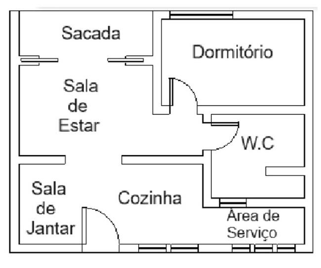 Direitos Possessórios Sobre Apartamento 49m² Piracicaba/sp, localizado em Piracicaba - SP, bairro Centro
