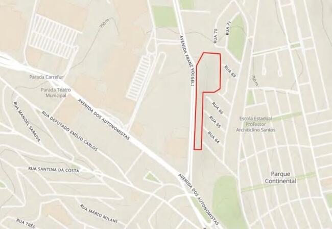 Imóvel Comercial Com Área De 40.453 M² - Vila Yara - Osasco - Sp, localizado em Osasco - SP, bairro Vila Yara