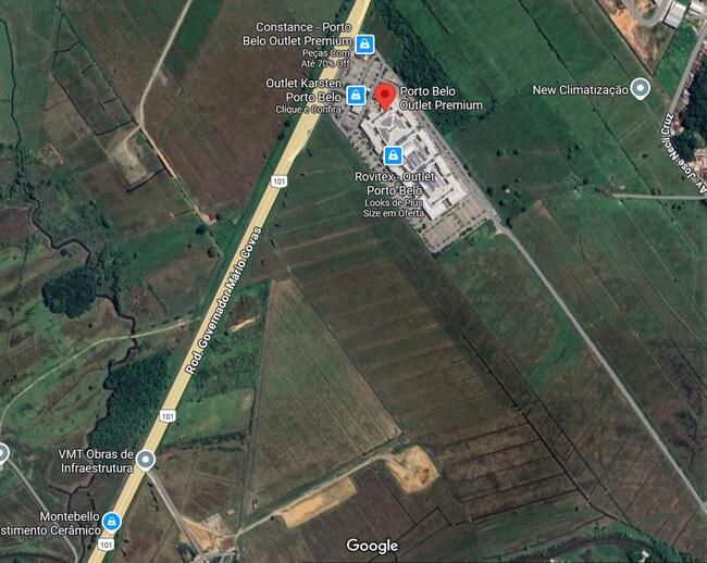 Terreno - Área De 62.421555ha Ao Lado Do Porto Belo Outlet Premium Porto Belo/sc, localizado em Porto Belo - SC