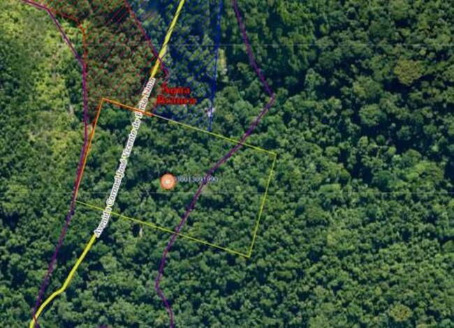 DIREITOS POSSESSÓRIOS SOB TERRENO A. T. 18.400,00M² EM ÁGUA BRANCA ILHABELA/SP