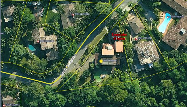 TERRENO LOTEAMENTO “ENGENHO D’ÁGUA II”  ÁREA DE 921 M² SÃO SEBASTIÃO/SP