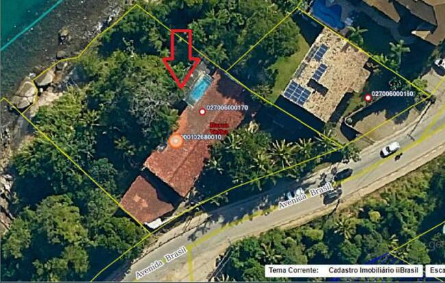 DIREITOS POSSESSÓRIOS – IMÓVEL RESIDENCIAL COM 2.079,31m² DE TERRENO E 316,76m² CONSTRUÍDOS – BARRA VELHA – ILHABELA/SP