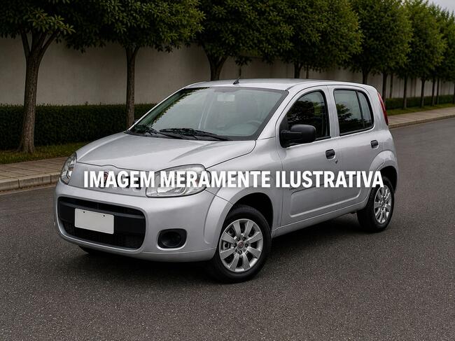 AUTOMÓVEL FIAT/UNO VIVACE 1.0 – PRATA – ANO 2012/2013 ITAQUAQUECETUBA/SP