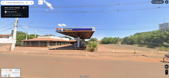 POSTO DE COMBUSTÍVEIS  - 50% DE ÁREA URBANA DE 1.320 m² NO CENTRO DE MIGUELÓPOLIS/SP