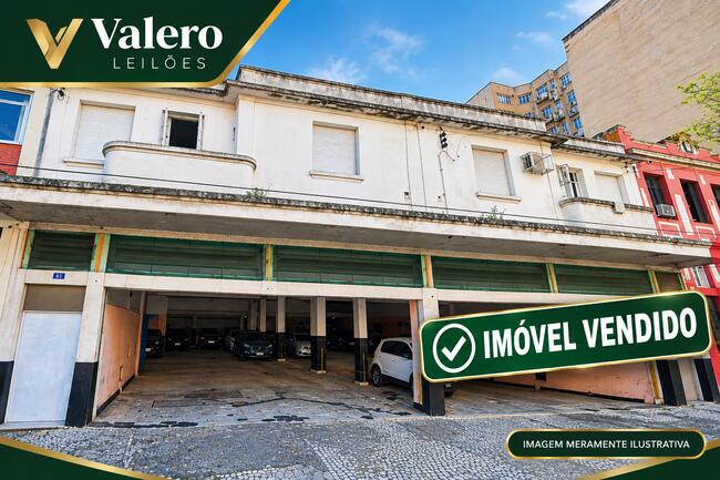 PRÉDIO COMERCIAL NO CENTRO DE SANTOS - SP C/ APROX. 403M2 A/C
