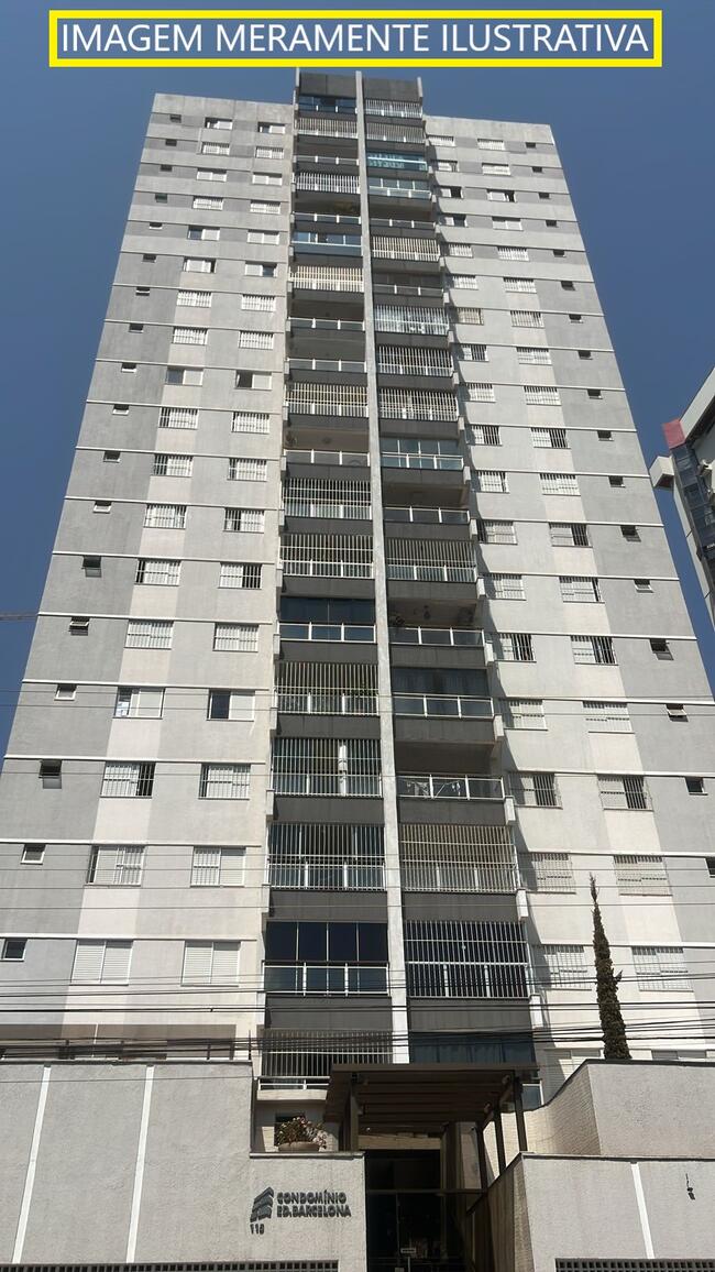 GOIÂNIA-GO --- APARTAMENTO NO EDIFÍCIO RESIDENCIAL BARCELONA DE 143,136M²