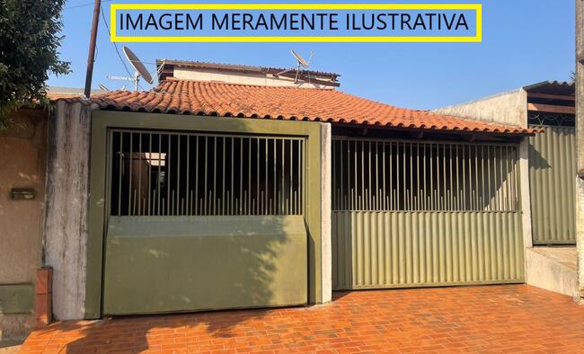 RIO VERDE-GO --- UMA CASA RESIDENCIAL GEMINADA COM 150M²