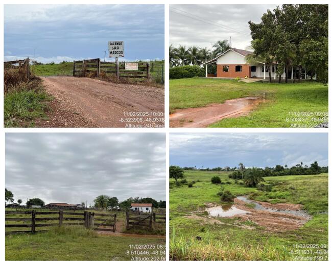 PEQUIZEIRO – TO --- FAZENDA SÃO MARCOS – 2.136.24,37 HA, COM BENFEITORIAS