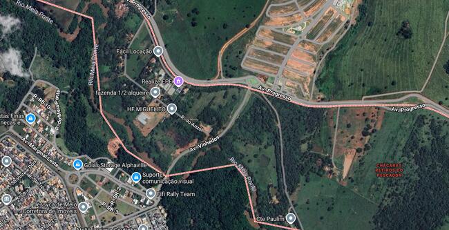 SENADOR CANEDO/GO - CHÁCARA DE NÚMERO 12-B, COM ÁREA TOTAL DE 5.472,00M²