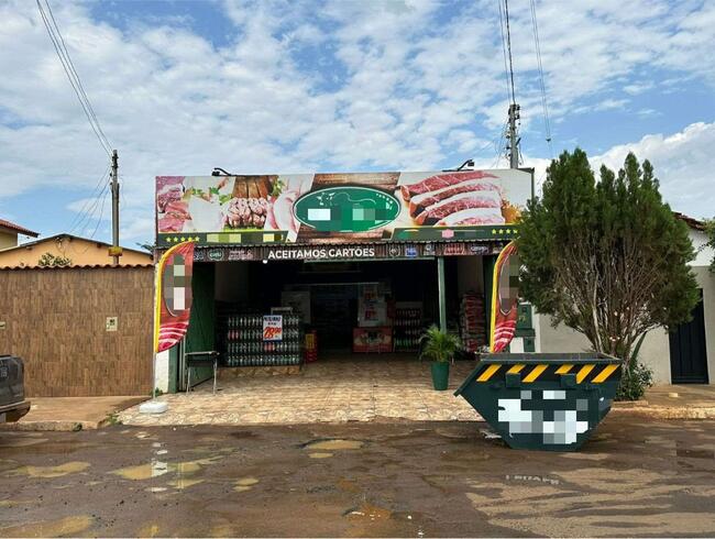 PEROLÂNDIA-GO --- PONTO COMERCIAL COM ÁREA EDIFICADA DE 95M²