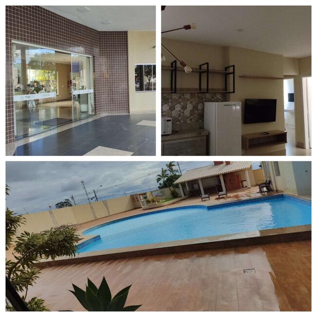 CALDAS NOVAS/GO - UM APARTAMENTO NO CONDOMÍNIO "TOULON PARK RESIDENCE"