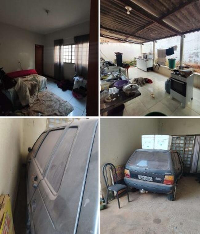 SENADOR CANEDO/GO - UMA CASA E UM VEÍCULO.