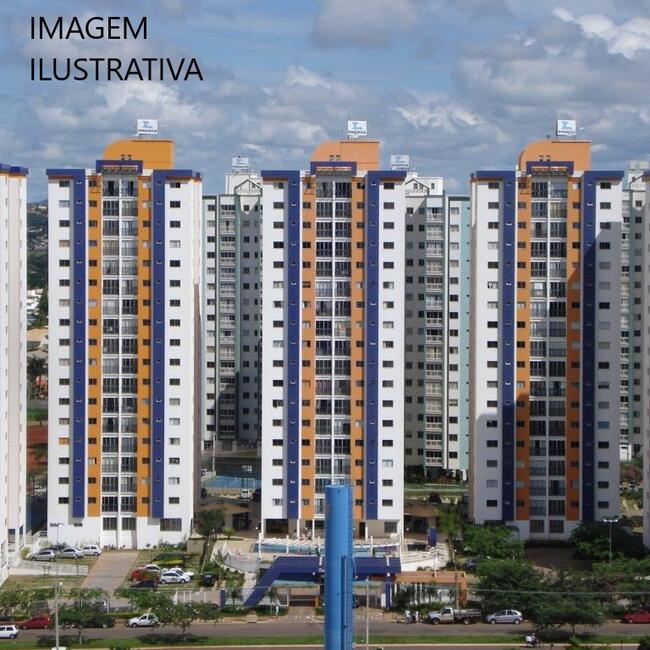GOIÂNIA-GO -- 50% DE UM APARTAMENTO NO RESIDENCIAL TURQUESA