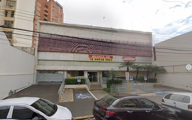 IMÓVEL COMERCIAL C/1.124,50M² AC EM ARAÇATUBA/SP (PARTE IDEAL DE 50%)